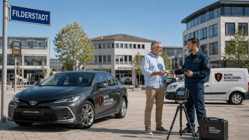 Autoschlüssel nachmachen Filderstadt - Mobiler Schlüsseldienst vor Ort