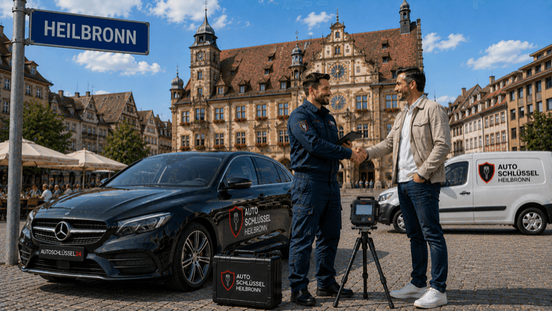 Autoschlüssel nachmachen Heilbronn - Mobiler Schlüsseldienst vor Ort