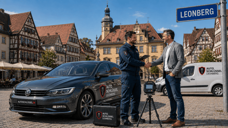 Autoschlüssel nachmachen Leonberg - Mobiler Schlüsseldienst vor Ort