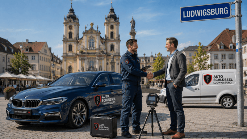 Autoschlüssel nachmachen Ludwigsburg - Mobiler Schlüsseldienst vor Ort