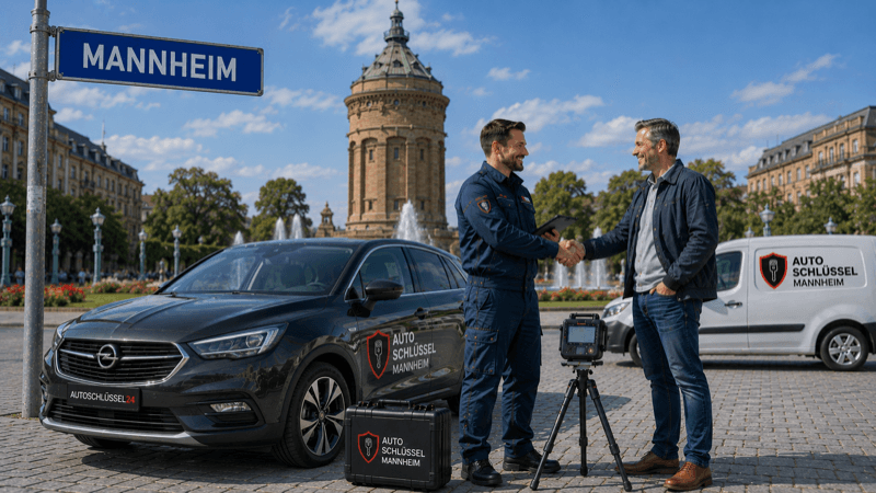 Autoschlüssel Nachmachen Mannheim | 24/7 Mobiler Service | FC-KEY Mobiler Service