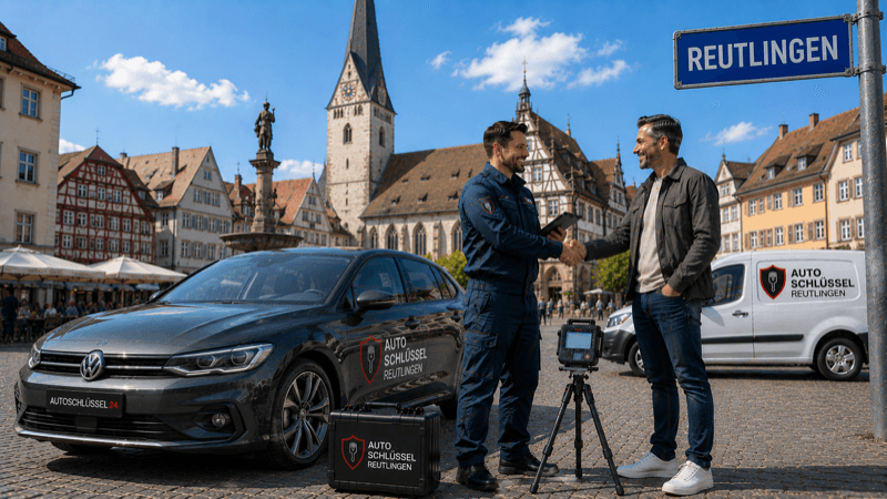 Autoschlüssel nachmachen Reutlingen - Mobiler Schlüsseldienst vor Ort