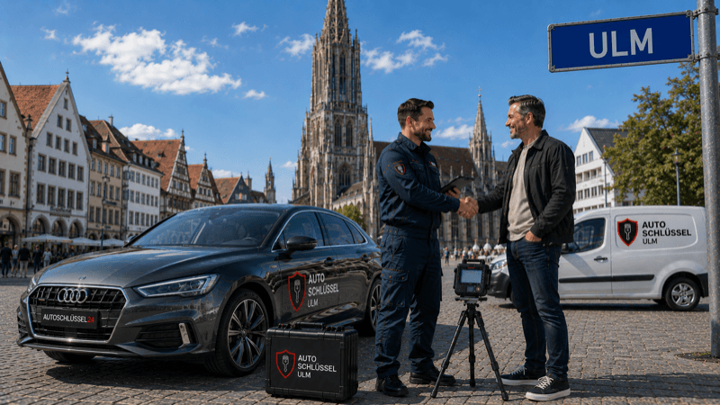 Autoschlüssel nachmachen Ulm - Mobiler Schlüsseldienst vor Ort