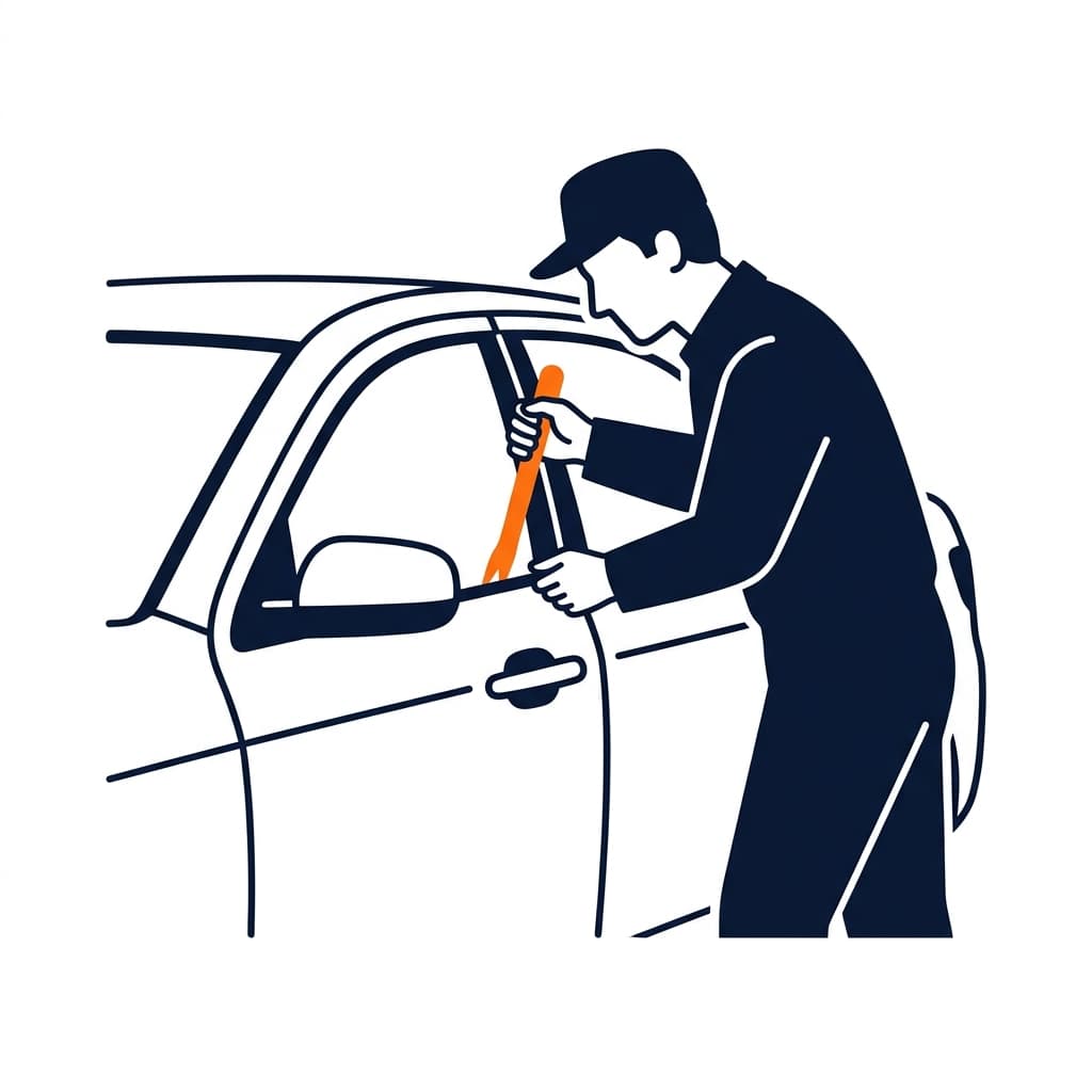 Auto schadensfrei öffnen
