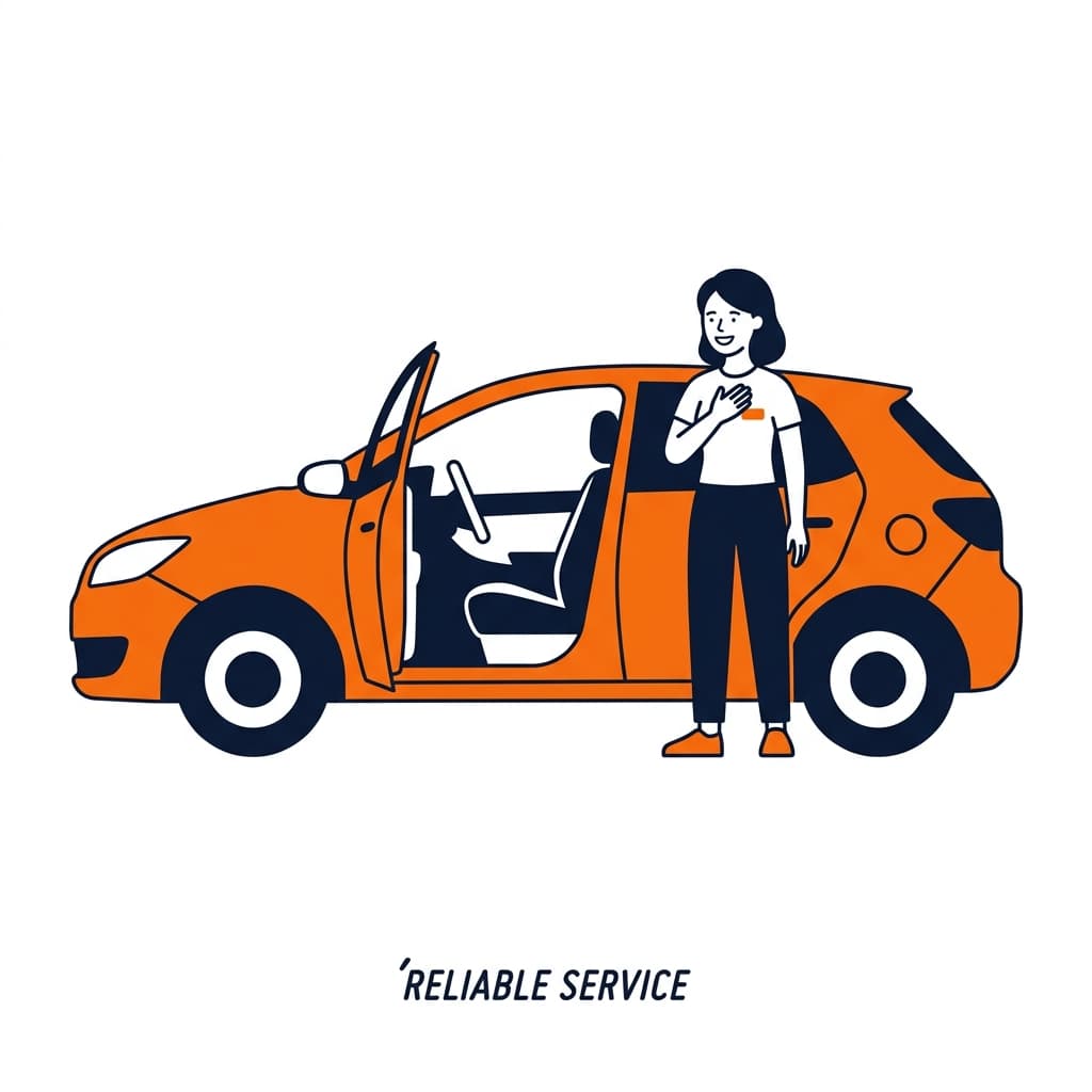 Auto geöffnet